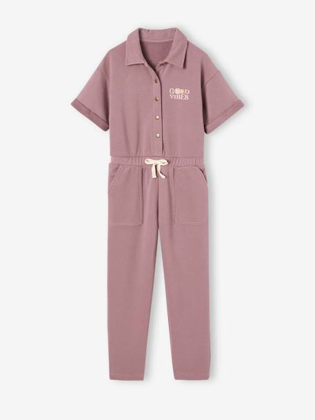 Mädchen Jumpsuit mauve 