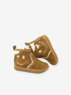 Schuhe-Baby Boots Bouba Joy Velours Glitter SHOO POM