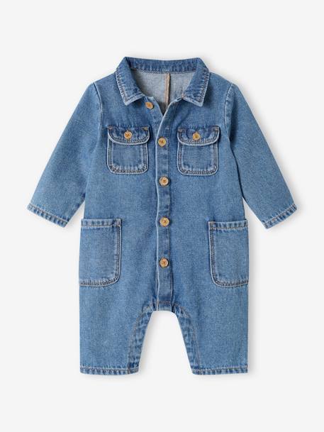 Baby Jeans-Overall stone 
