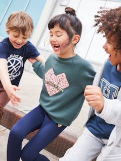 T-shirts & Blusen-Mädchen-Pullover, Strickjacke, Sweatshirt-Mädchen-Sportdress Sweatshirt mit Leggings