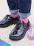 Kinder Schnürschuhe mit Profilsohle schwarz 