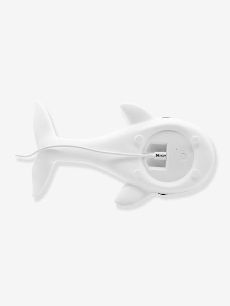 Veilleuse rechargeable Baleine Narval - DHINK KONTIKI blanc 