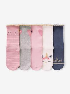 Mädchen-Unterwäsche-5er-Pack Mädchen Socken