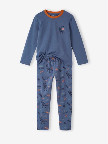 Lot de 2 pyjamas dino garçon indigo 