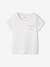 Lot de 3 T-shirts manches courtes fantaisie fille BASICS blanc 