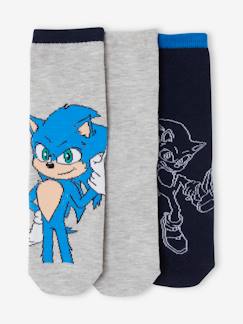 Garçon-Sous-vêtement-Lot de 3 paires de chaussettes Sonic®