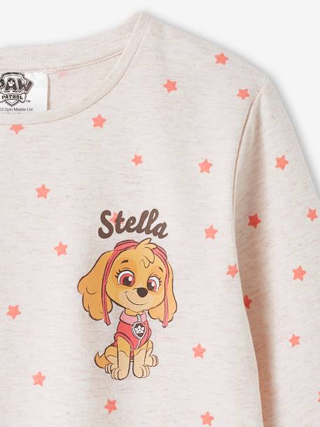 Mädchen Shirt PAW PATROL mit Skye beige meliert 