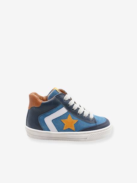 Kinder High-Sneakers mit Schnürung 3631B686 BABYBOTTE blau 