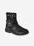 Boots en cuir fille collection maternelle noir 