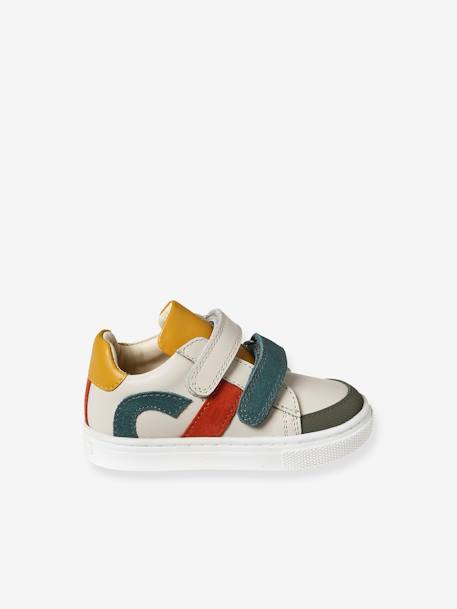 Bunte Kinder-Sneakers ecru 