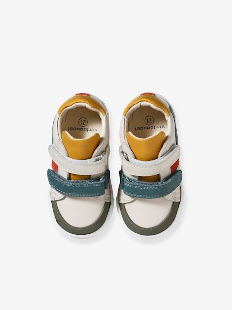 Bunte Kinder-Sneakers ecru 