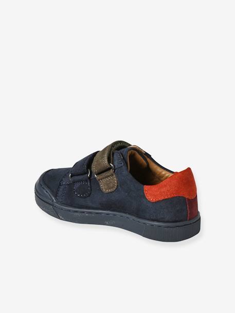 Kinder Klett-Sneakers, Anziehtrick marine 