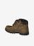 Warme Kinder Klett-Boots mit Anziehtrick kaki 