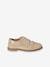 Derbies frangées à lacets cuir junior or 