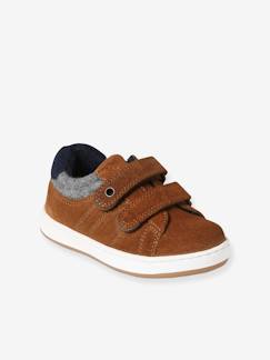Schuhe-Kinder Klett-Sneakers, Anziehtrick