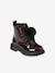 Baby Lack-Boots mit Reissverschluss bordeaux 