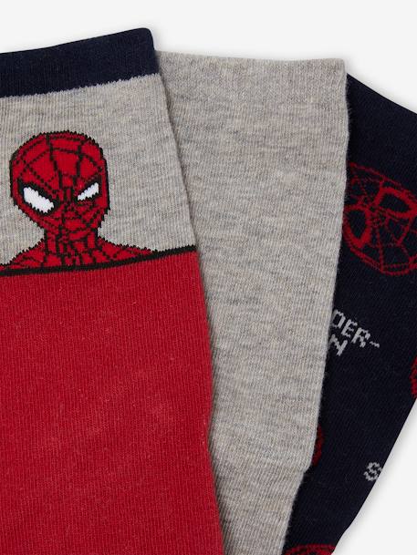 Lot de 3 paires de chaussettes Marvel® Spider-Man rouge 
