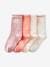4er-Pack Mädchen Socken, Vintage-Style Oeko-Tex rosa 
