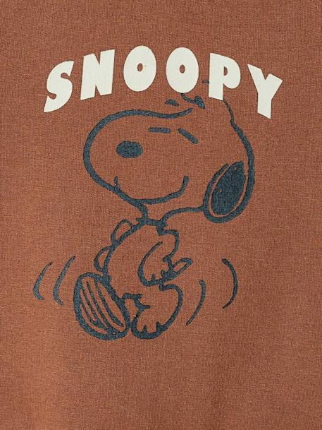 Baby Sweatshirt PEANUTS SNOOPY schokoladenbraun 