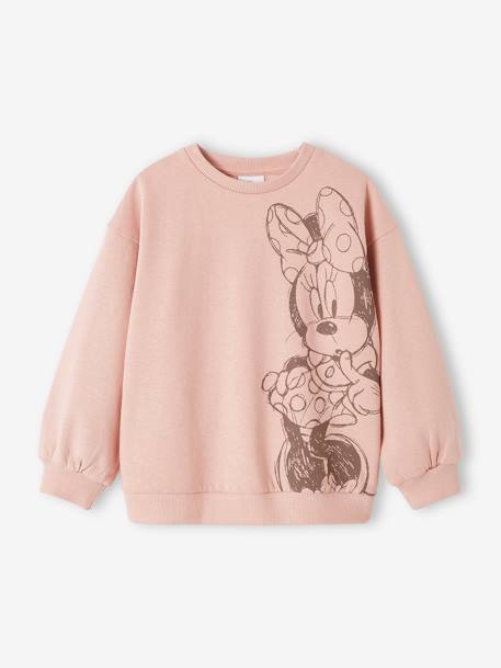 Mädchen Sweatshirt Disney MINNIE MAUS puderrosa 