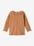 Baby Shirt mit Kragen caramel 