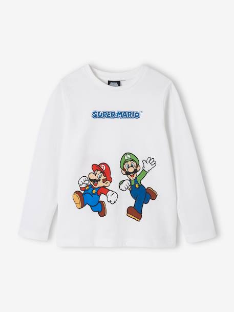 Jungen Shirt SUPER MARIO weiss 