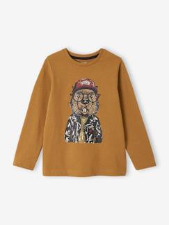 Garçon-T-shirt fun motif animal crayonné garçon