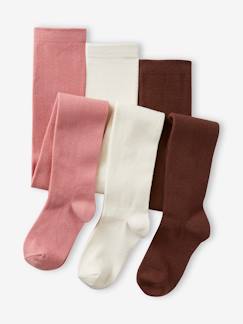 La valise maternité-Fille-Sous-vêtement-Collants-Lot de 3 paires de collants fille