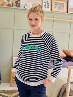 Umstandsmode-Pullover, Strickjacke-Sweatshirt für Schwangerschaft & Stillzeit