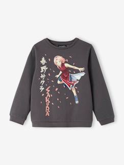 Mädchen-Pullover, Strickjacke, Sweatshirt-Mädchen Sweatshirt NARUTO SAKURA