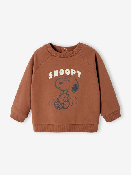 Baby Sweatshirt PEANUTS SNOOPY schokoladenbraun 