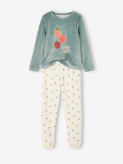 Pyjama fruits en velours fille