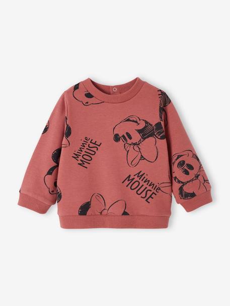 Baby Sweatshirt Disney MINNIE MAUS altrosa 