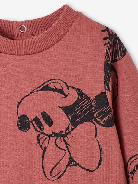 Baby Sweatshirt Disney MINNIE MAUS altrosa 