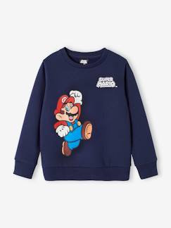 Junge-Pullover, Strickjacke, Sweatshirt-Sweatshirt-Jungen Sweatshirt SUPER MARIO