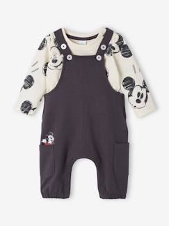 Baby-Baby-Set Disney MICKY MAUS: Shirt & Latzhose
