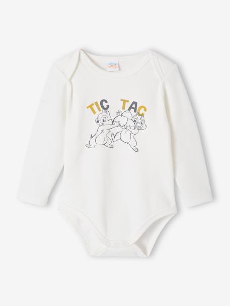 Ensemble bébé garçon body + pantalon + bonnet Disney® Tic & Tac moutarde 
