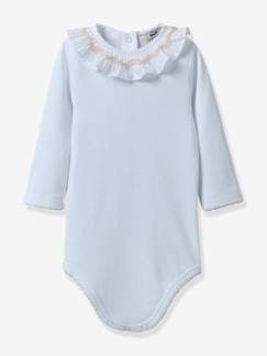 Bébé-Body Bébé à smocks - Coton biologique CYRILLUS