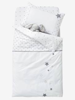 Babys gehen in die Kita-Bettwäsche & Dekoration-Baby-Bettwäsche-Bettbezug-Baby-Bettbezug "Sternenregen"