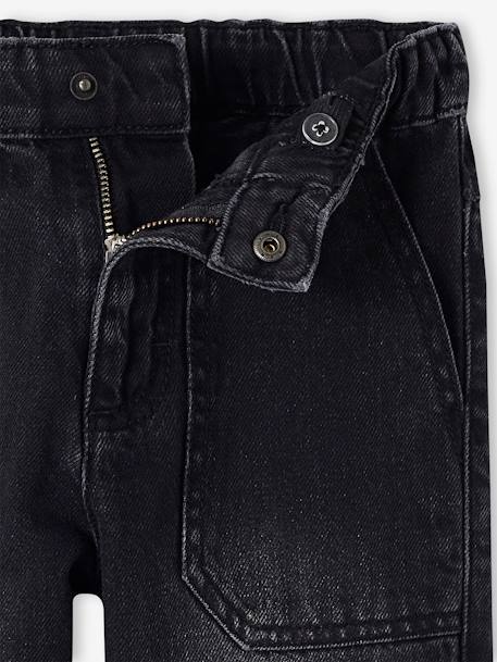 Jungen Worker-Jeans denim black+stone 