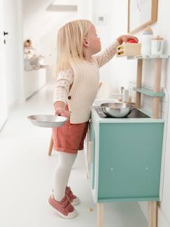 Baby-Mädchen Baby-Set: Shirt, Shorts, Pullunder & Strumpfhose