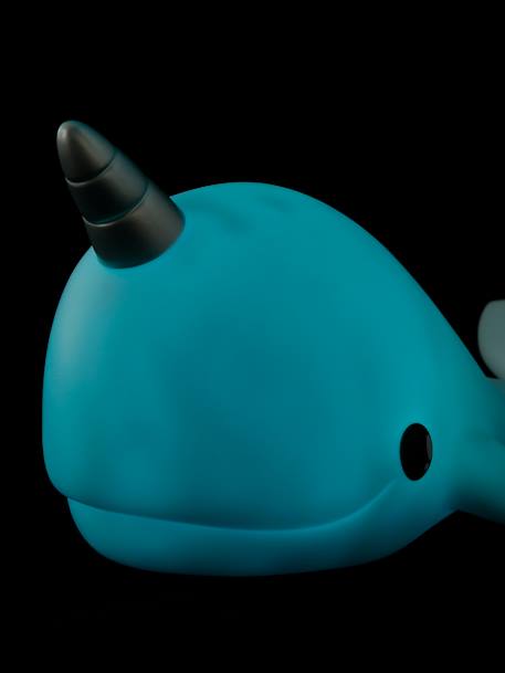 Nachtlicht Wal Moby le narval - DHINK KONTIKI blau 