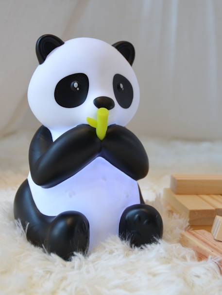 Nachtlicht Panda - DHINK KONTIKI weiss bedruckt 