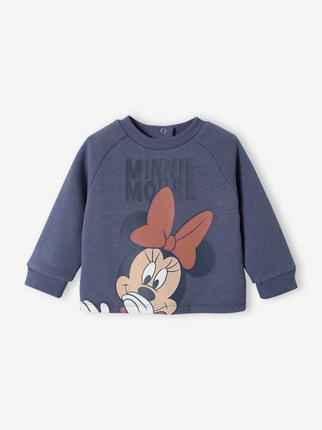 Mädchen Baby-Set Disney MINNIE MAUS: Sweatshirt & Cordhose schieferblau 