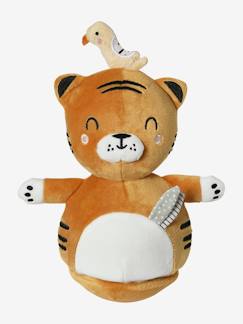 Spielzeug-Erstes Spielzeug-Stehauf-Tiger aus Stoff TANZANIE