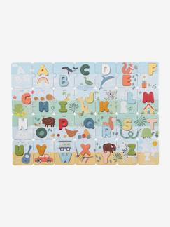 Kinder 2-in-1 ABC-Puzzle, Pappe/Holz FSC®