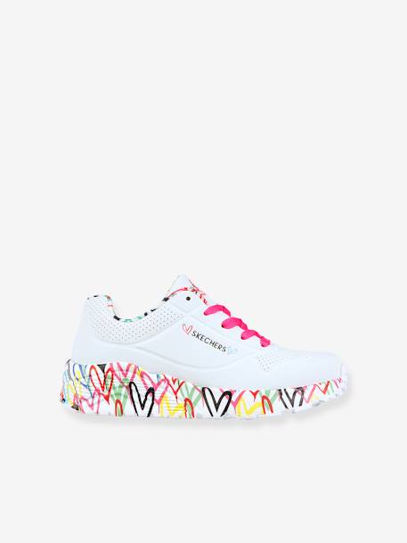 Kinder Sneakers „Uno Lite - Lovely Luv 314976L-WMLT“ SKECHERS weiss 