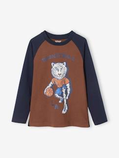 Garçon-T-shirt sport tigre basketteur garçon