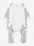 Baby 2-in-1-Strampler Bodyjama PETIT BATEAU weiss bedruckt 