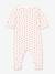 Pyjama bébé coeur en velours PETIT BATEAU blanc imprimé 